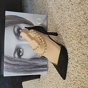 NWOT J LO black heels sz 9